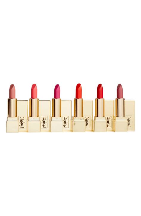 ysl lipstick travel size|best YSL lipstick shades.